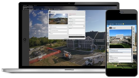 OxBlue Construction Camera Interface