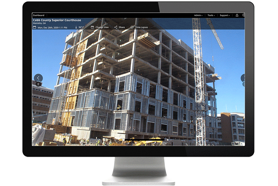 OxBlue Construction Camera Time-Lapse