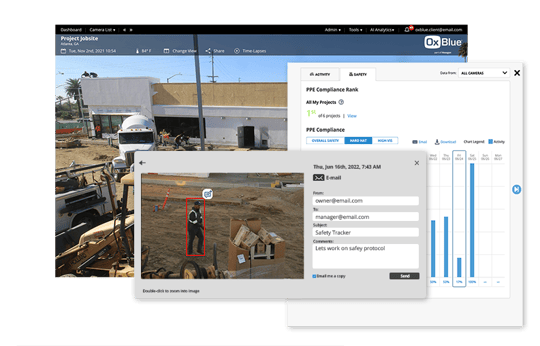jobsite surveillance cameras | construction cameras | time lapse construction camera