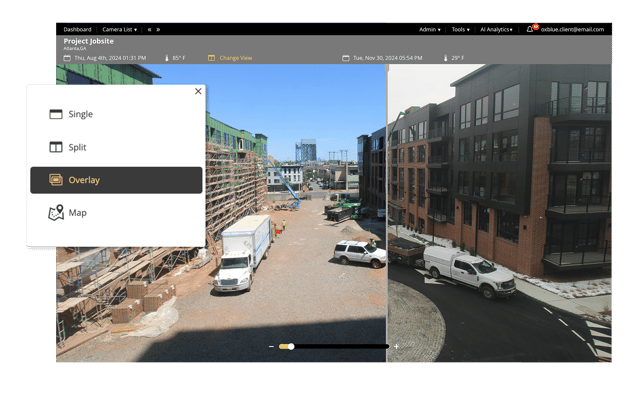 remote jobsite viewing | live view construction cameras