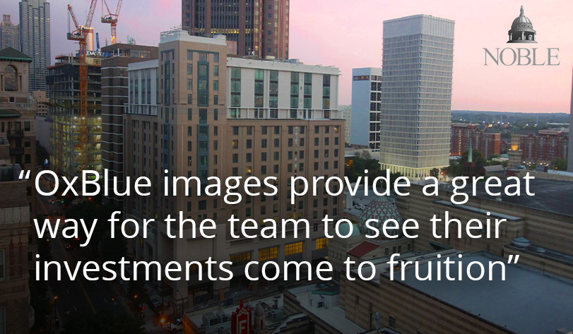 OxBlue images provide a great way for the team to see their investments come to fruition