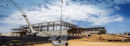 Mobile Solar Security Construction Trailers, Solar Power Trailer