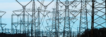 Construction jobsite surveillance cameras for energy infrastructure grid commercial projects