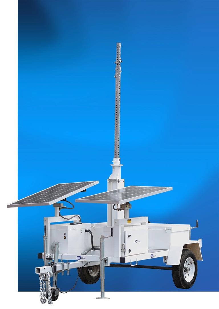 OxBlue Solar Trailer