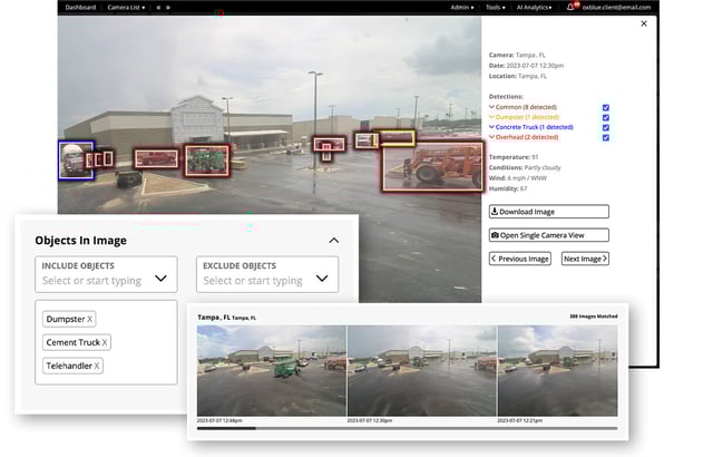 artificial intelligence in construction - equipment tracking