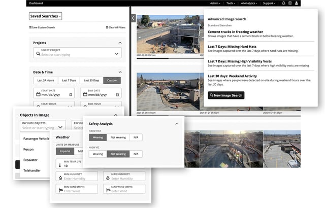 artificial intelligence in construction - image search