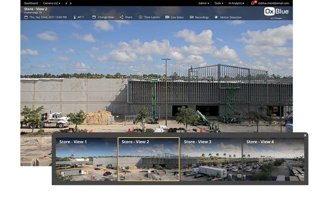 video surveillance for construction sites | construction security cameras
