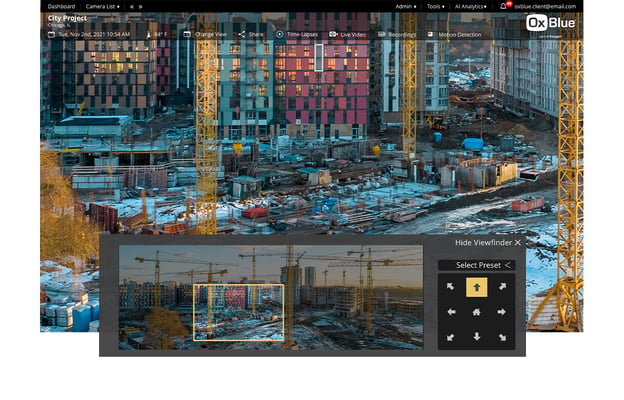 video surveillance for construction sites | construction security cameras