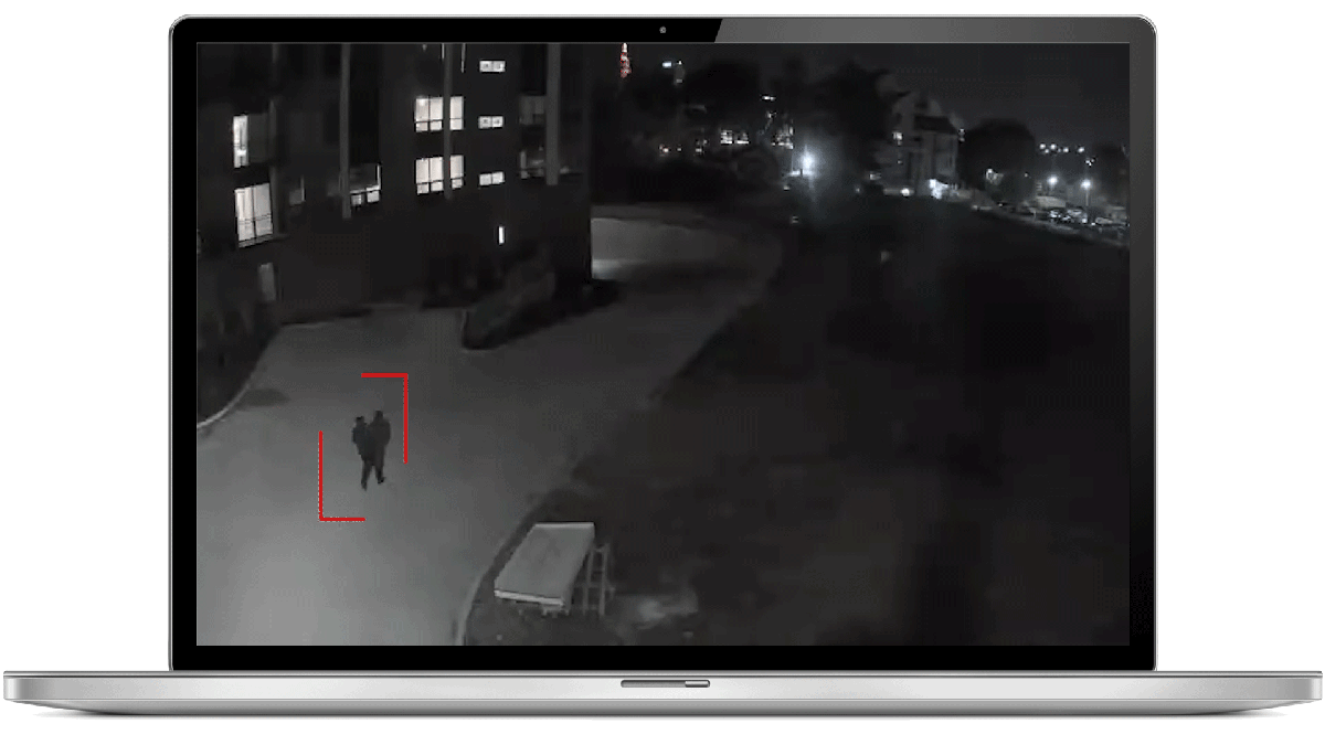 motion detection construction security camera