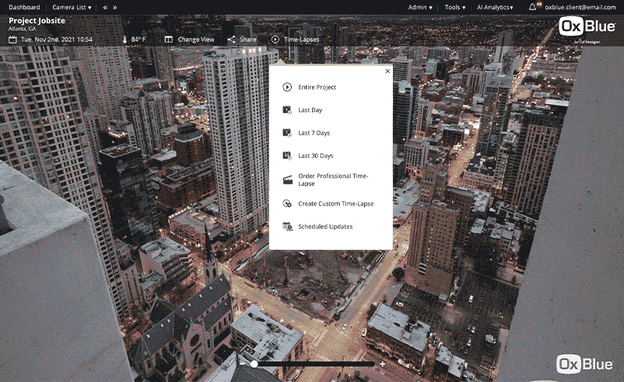 construction camera benefits | construction security camera benefits | time lapse jobsite camera benefits - time lapse
