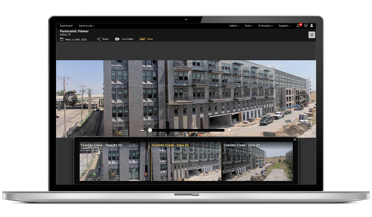 VPTZ Interface - Multiview_Panoramic VPTZ Interface - Multiview_Panoramic