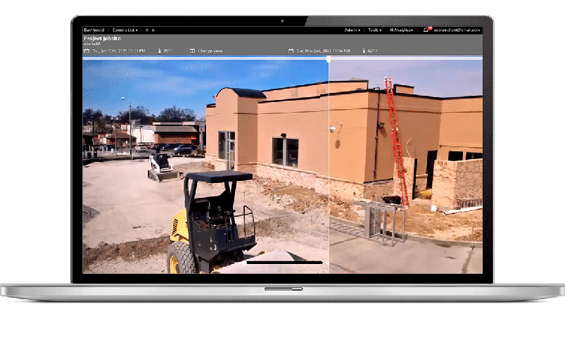 construction cameras for retail jobsites