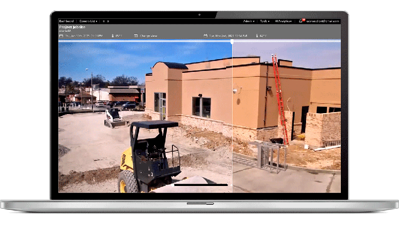 construction cameras for retail jobsites