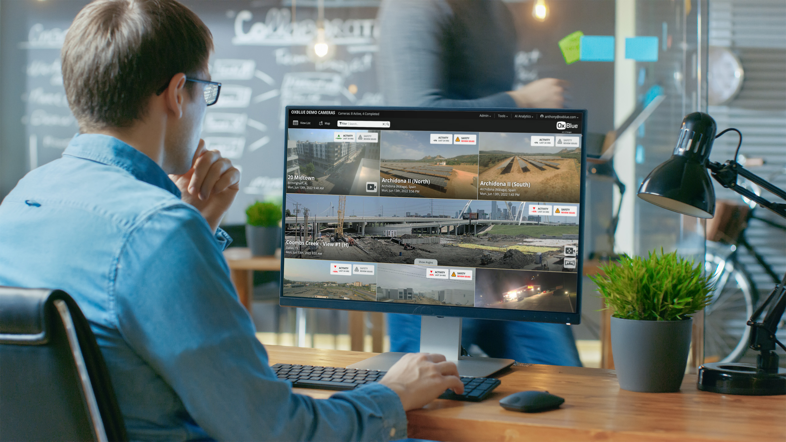 Personalized Construction Camera Demo | See OxBlue in Action