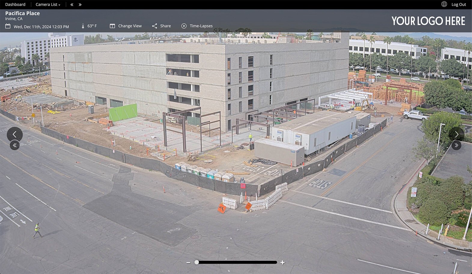 video surveillance for construction sites | construction security cameras