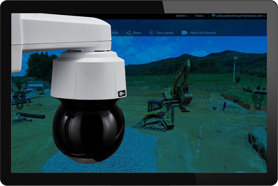 live construction camera demo