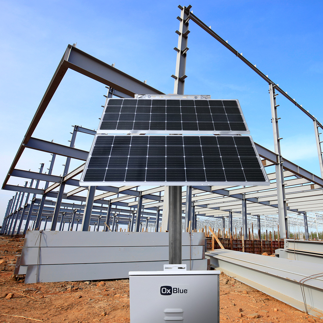 data center solar construction camera