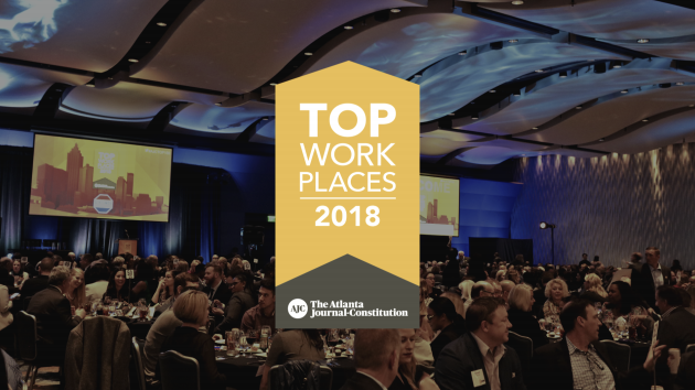 OXBLUE NAMED ONE OF 2018’s TOP 150 WORKPLACES IN ATLANTA