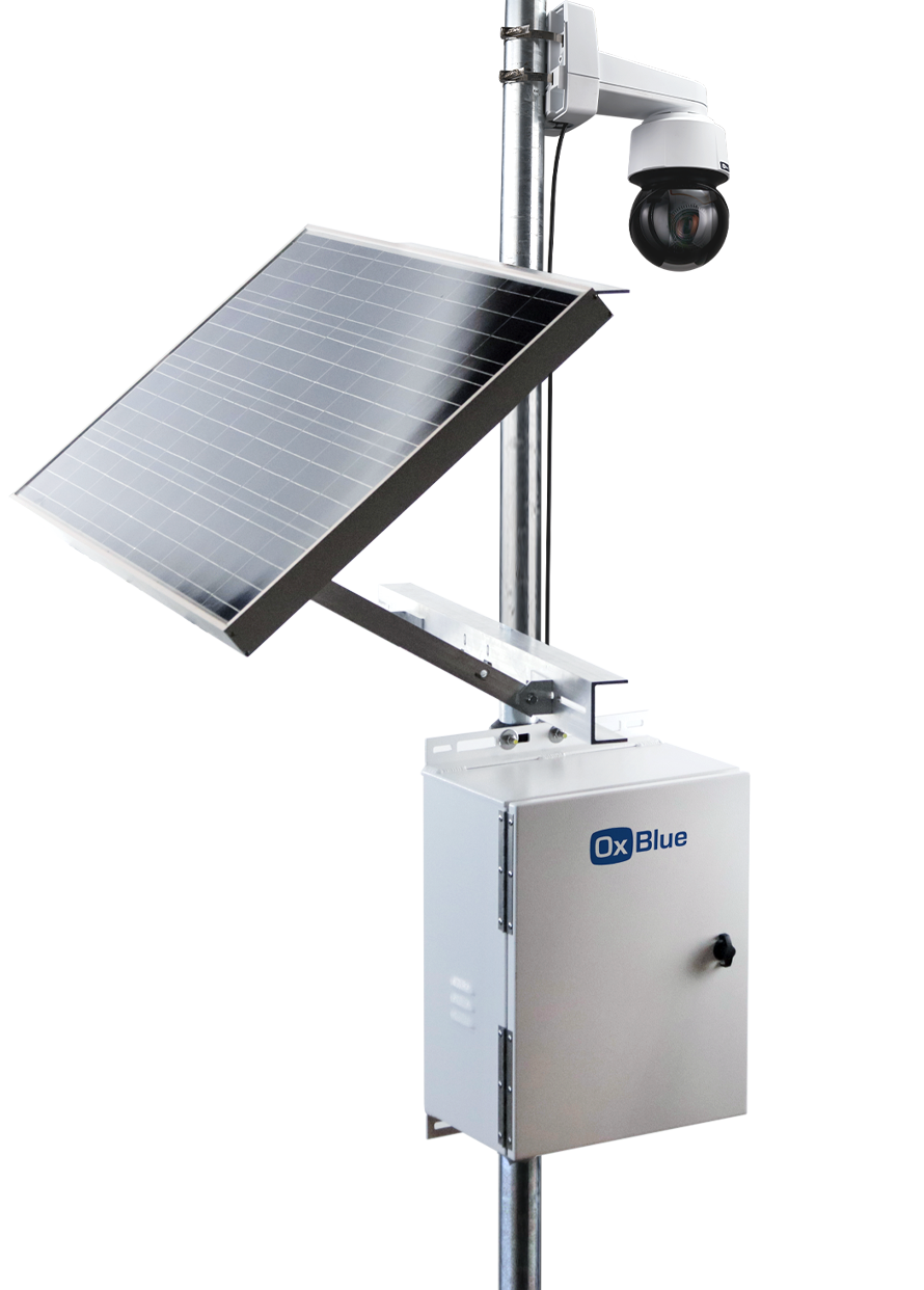 solar powered construction camera | solar powered security construction camera