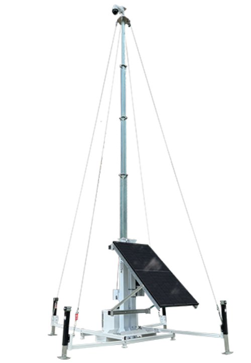 solar powered construction camera | solar powered security construction camera